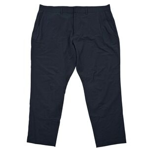 Fabletics Mens Black Performance Pants 42x30 Athletic Casual Stretch Workout EUC